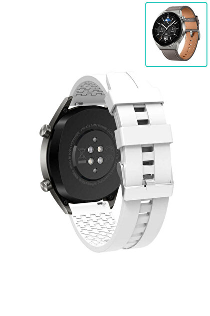 Watch Gt3 / Gt3 Pro / Gt4 / Gt5 / Gt5 Pro / Gt6 / Gt6 Pro 46mm Buckle Strap Silicone