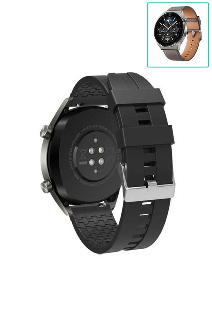 Watch Gt3 / Gt3 Pro / Gt4 / Gt5 / Gt5 Pro / Gt6 / Gt6 Pro 46mm Buckle Strap Silicone
