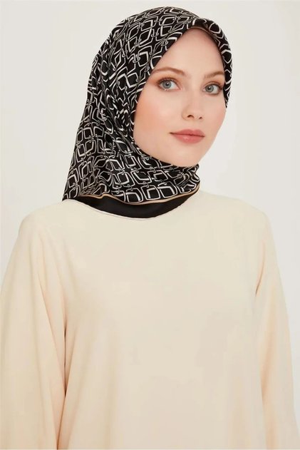 Eșarfă din mătase ARMİNE TWILL SEZON IARNĂ 2025 9248D02-01