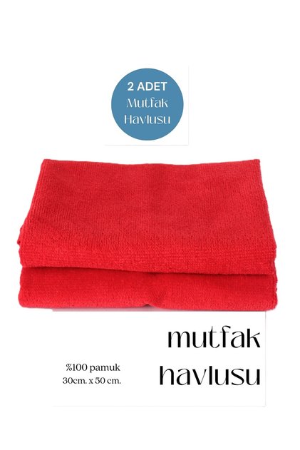 2 adet Mutfak Havlusu El Yüz Havlusu