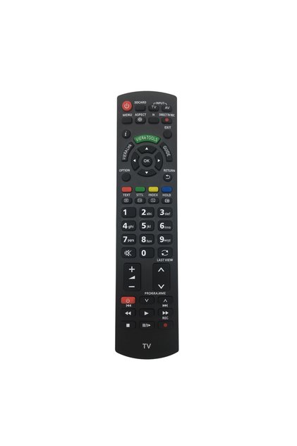 جهاز تحكم عن بعد جديد أسود اللون N2QAYB000487 بديل لأجهزة تلفزيون باناسونيك LCD LED Plasma Viera