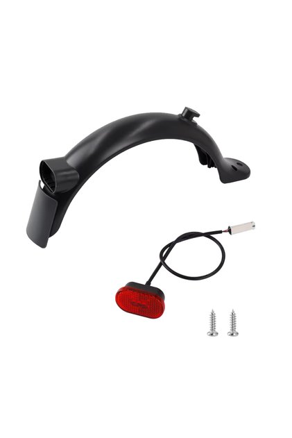 set C Upgraded Electric Scooter Rear Mudguard Fender Brake Taillight Parts for M365 Pro 2 1S Re...