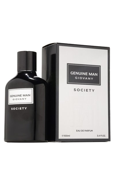 Парфюмна вода Genuine Man Giovanni Society от Fragrance World, мъже, 100 ml