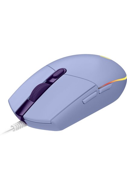 Logitech G203 Light sync Lavender Gaming Mouse