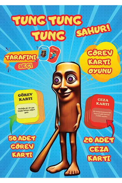 tung tung tung tung sahur オリジナルカード Tung Tung Tung Sahur - almarditos | Pokécardmaker.net