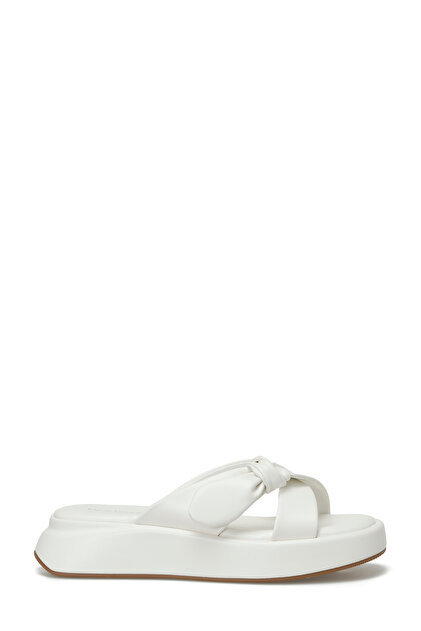 天佑商品 Nine West Vall 4fx Kırık Beyaz Kadın Düz Terlik - Fiyatı, Yorumları