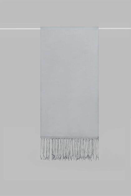 Kroren Solid Color Shawl 4026-Silver
