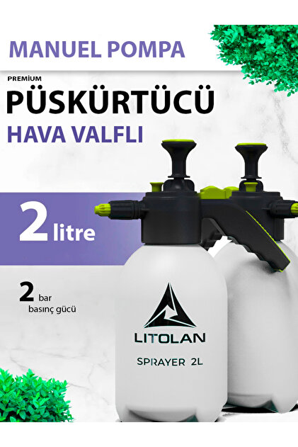 2 Lt Premium Püskürtücü pompası (İlaçlama, sulama, temizleme)