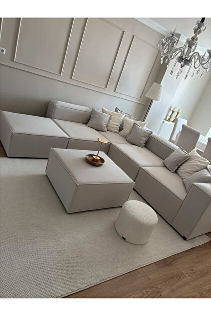 S Home Design Concept Frida 6 Modül Pofidik Modüler Kanepe Köşe