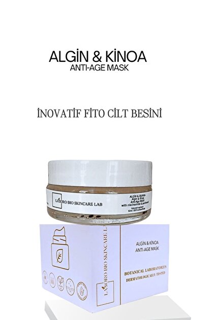 Algin & Kinoa Cilt Maske Antı-age Bitkisel Deniz Kolajeni Ve Kinoa Özü Peptitleri