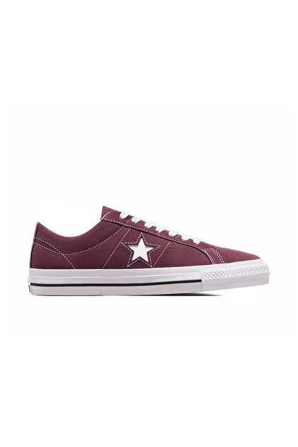 Converse One Star Pro Ox Unisex Günlük Ayakkabı Sneaker Bordo