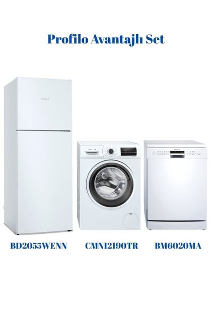 3 Lü Avantajlı Set(BD2055WENN - CMN12190TR - BM6320MA)