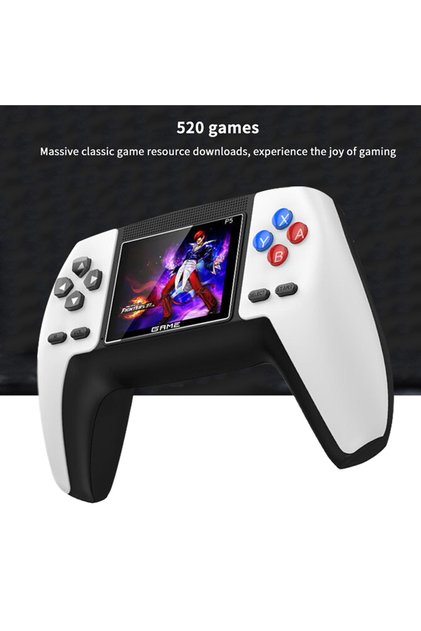 P5 Şarjlı Retro Mini Taşınabilir El Atari 500 Oyun Konsolu Süper Mario Contra AV TV Uyumlu Atari