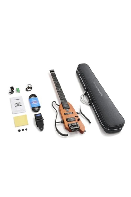 Donner HUSH-X Headless Traveller Elektro Gitar Seti (Sunburst