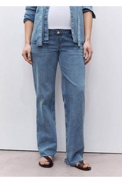 Wideleg Pregnant Jeans