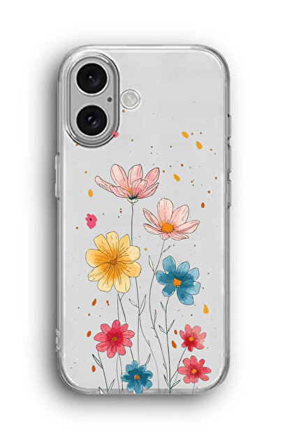 SUPER FRAME iPhone 16 Uyumlu Winnie The Pooh Desenli Silikon