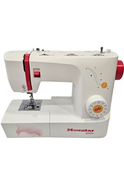 Moonstar Ev Tipi Model Q60H 32 Desenli Düz Dikiş , Zikzak ve Piko