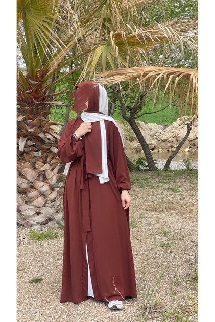 Kimona Abaya with Sleeve Cuff