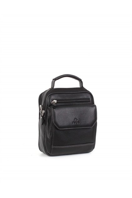 Leather Black Hand and Shoulder Bag 391 2