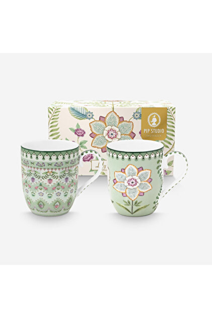 Pip Studio Lily & Lotus Mor Porselen Kupa Seti 145 Ml - Fiyatı, Yorumları