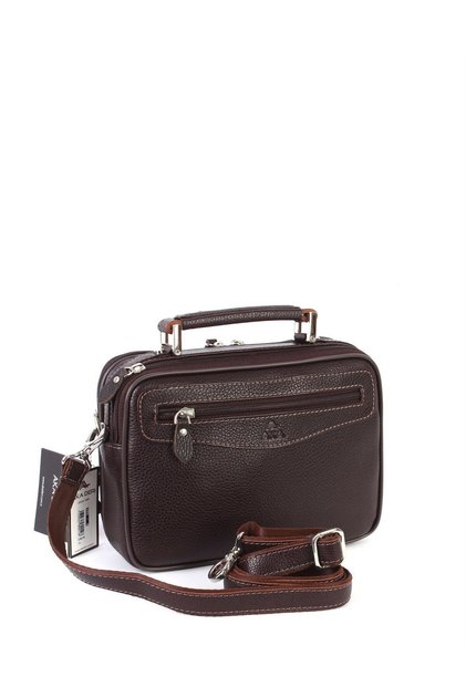 Brown Leather Portfolio Bag 390 4