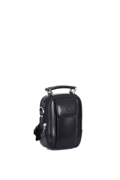 Plain Black - Leather Portfolio Bag 342