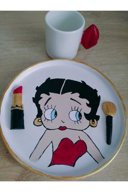 Betty Boop Coffee Presentation Set... Betty...Coffee Love..