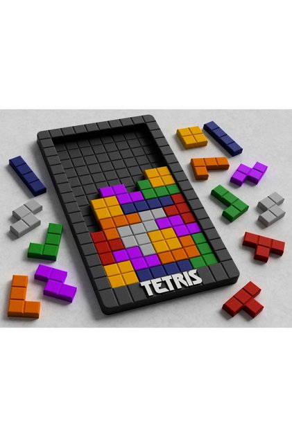 Eğitici Tetris Puzzle ; Yapboz