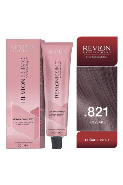 Revlonissimo CC Satin .821 İrize Küllü Açık Kahve Saç Boyası 60 ml
