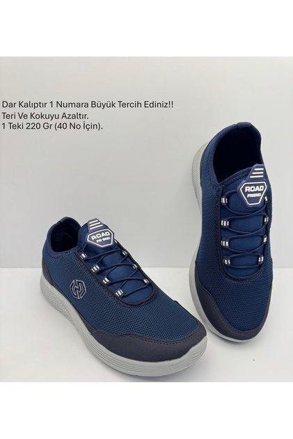 Nefes Alır Yazlık Erkek Günlük Bağcıksız Sneaker Spor Ayakkabı Ultra Hafif