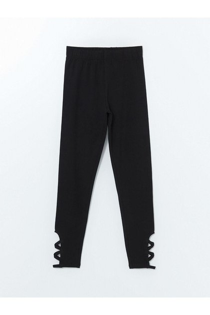 Girls' Leggings with Elastic Waist (S5)
