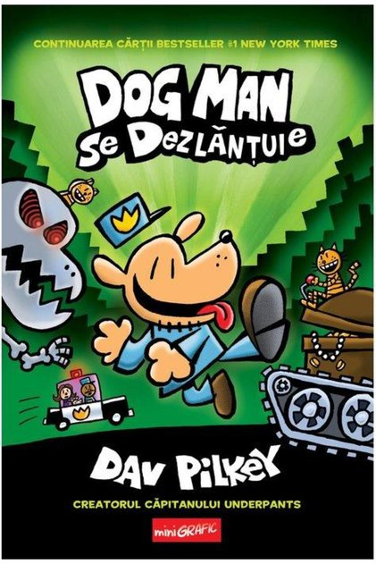 Dog Man se dezlantuie, Dav Pilkey
