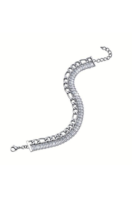 Bratara Dubla Tennis Inox SIC MODA 5657A