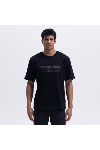 EM390-BK Oversize Ανδρικό T-Shirt - Μαύρο