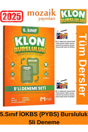 7.SINIF MOZAİK İOKBS KLON 5 Lİ DENEME SETİ - 25-26