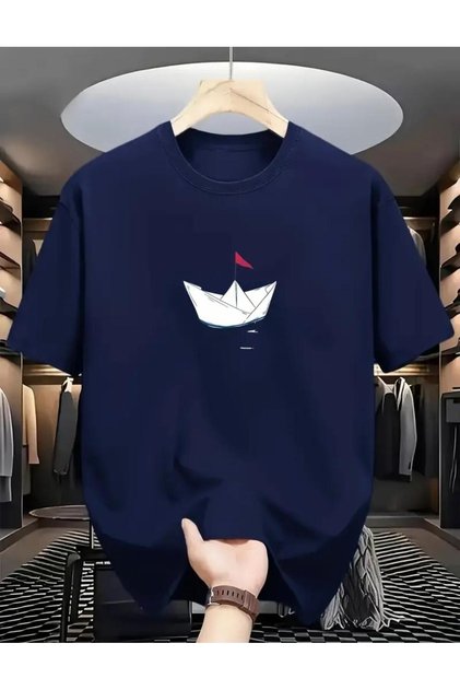 Printed Basic T-Shirt