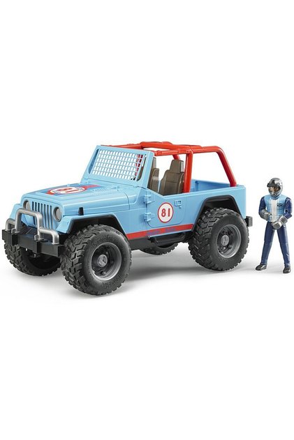 Mașină Bruder Leisure Time - Jeep Cross Country de curse