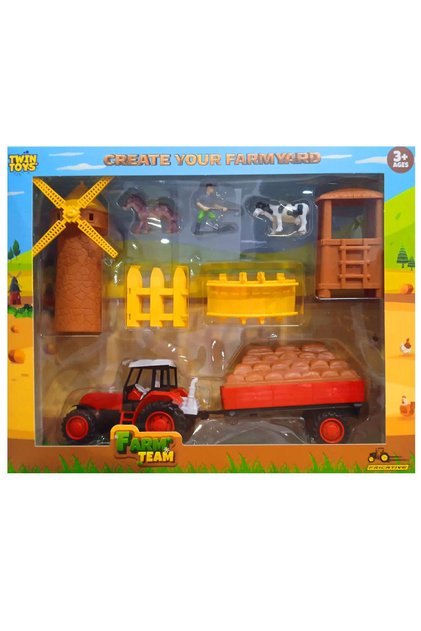 FARM TEAM TOY ÇİFTLİK SETİ 8 PARÇA 3+