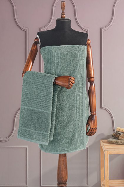 | 2-Piece Bath Towel Set | Towel | Towel Set | Hamam Set | Dowry Towel