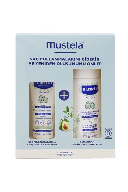 Saç Pullanmalarına Karşı Bebek Bakım Seti ( Cradle Cap 40ml + Foam 150ml) 3504105090555