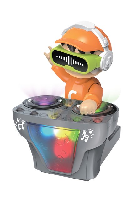 DJ Man – Interactive DJ Robot Toy with Dynamic Music & Vibrant LED Lights-DHT-1132