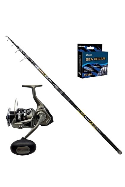 Okuma Safina 6000 - Kendo Atlantic 420cm Surf Olta Seti - Fiyatı