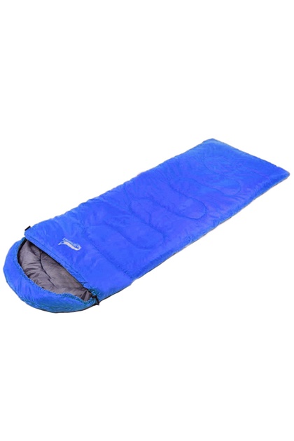 Sac de Dormit Mummy, 215x70 cm, albastru