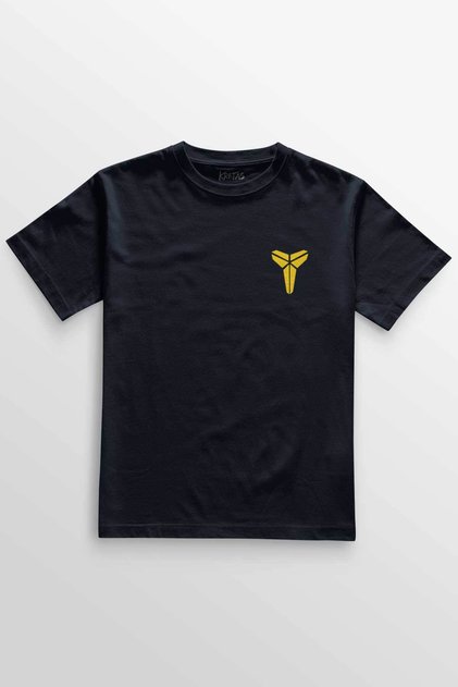 Unisex Navy Blue T-Shirt Kobe Bryant Los Angeles No 8 Basketball Minimal Front Printed T-Shirt