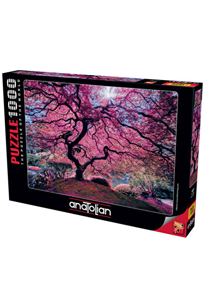 Anatolian Puzzle 1000 Parça Yapboz Puzzle - Pink Tree 1037