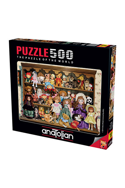 Anatolian Puzzle 500 Parça Yapboz Puzzle - Dostlarla Selfie 3584 Anatolian Puzzle 500 Parça Yapboz Puzzle - Dostlarla Selfie 3584