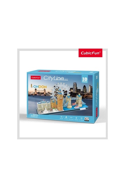 Cubic Fun - Puzzle 3D Londra 107 Piese