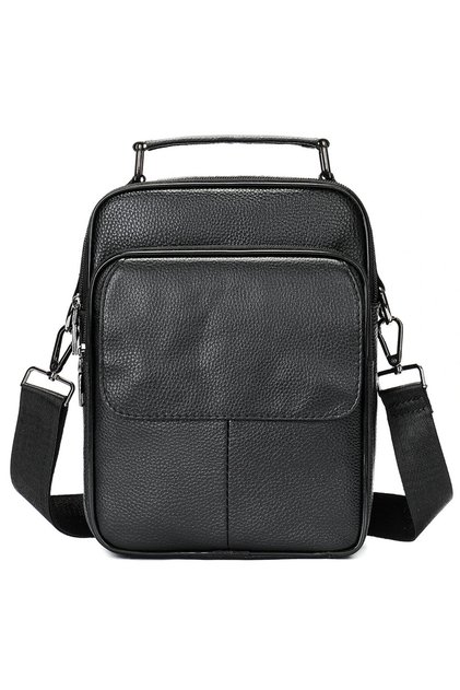 Geanta De Umar Pentru Barbati, Atomis Gt2590, Piele Naturala, Negru