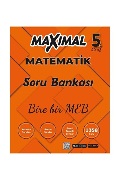 Artı Zeka Yayınları 5. Sınıf Maximal Matematik Soru Bankası