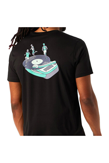Puma Graphics Erkek Siyah Koşu T-Shirt 52656401 - Fiyatı, Yorumları